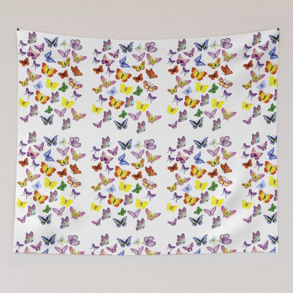 Item preview, Riot of Many-Colored Butterflies designed and sold by dorcas13.