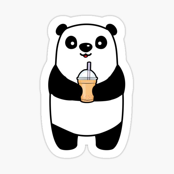 Panda Drinking Bubble Tea Gifts Merchandise Redbubble - panda roblox gifts merchandise redbubble