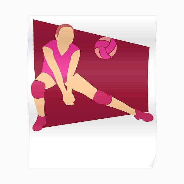 " Volleyball digger team serve gift box" Poster for Sale by Gex909 Redbubble