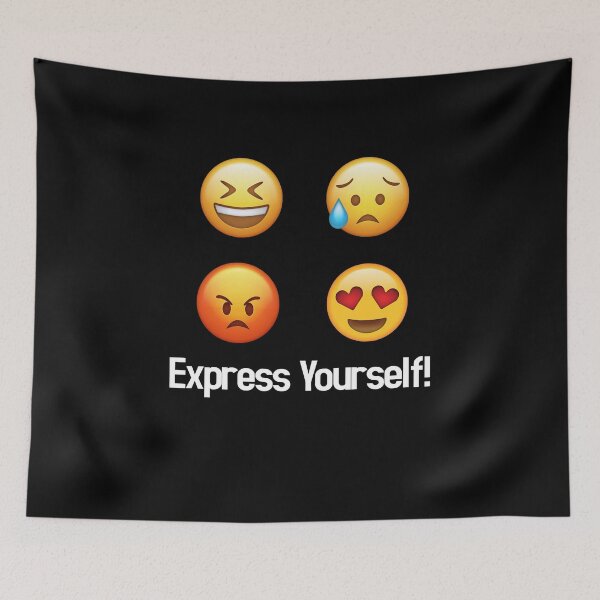 Item preview, Express yourself! It's important! designed and sold by Meme Fandom.