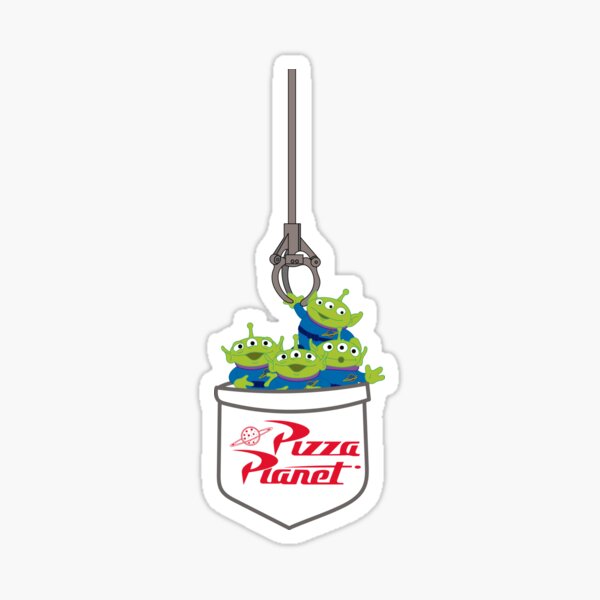 Aliens and the Claw - Pocket Sticker