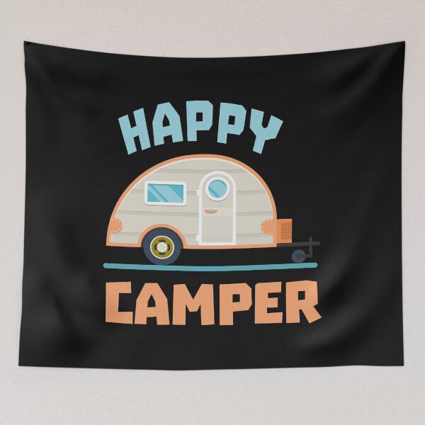 Item preview, Happy Camper Camping designed and sold by Bendthetrend.