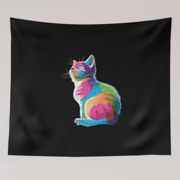 Item preview, Colorful Cat designed and sold by KoolMoDee.