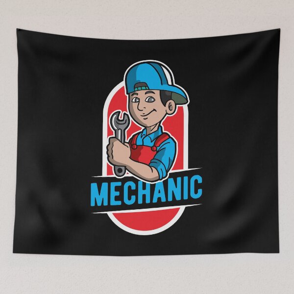 Item preview, 015 Mechanic EN Mechanic designed and sold by haselshirt.