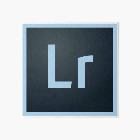 Adobe lightroom cc logo Art Board Print