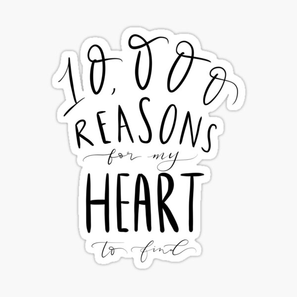 Item preview, 10,000 Reasons (White)  designed and sold by zoemily.
