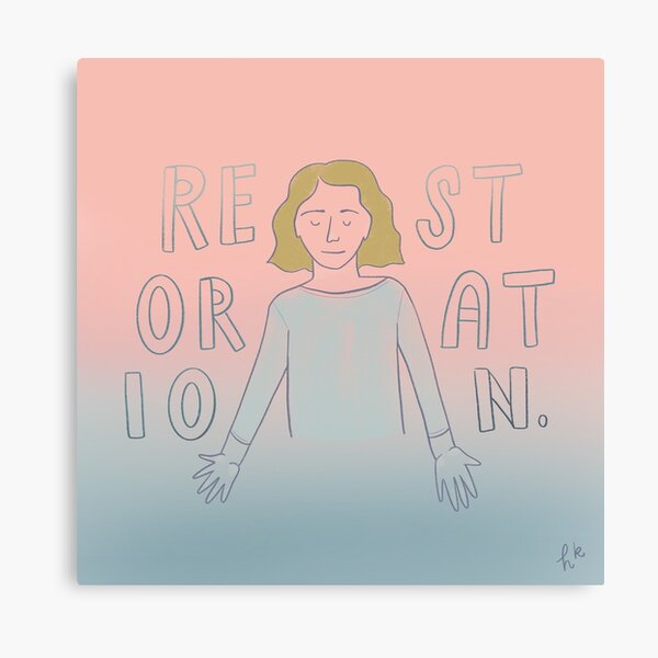 Item preview, Restoration designed and sold by Hannah Kallady Illustration.