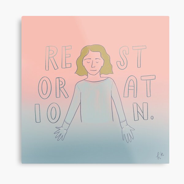 Item preview, Restoration designed and sold by Hannah Kallady Illustration.