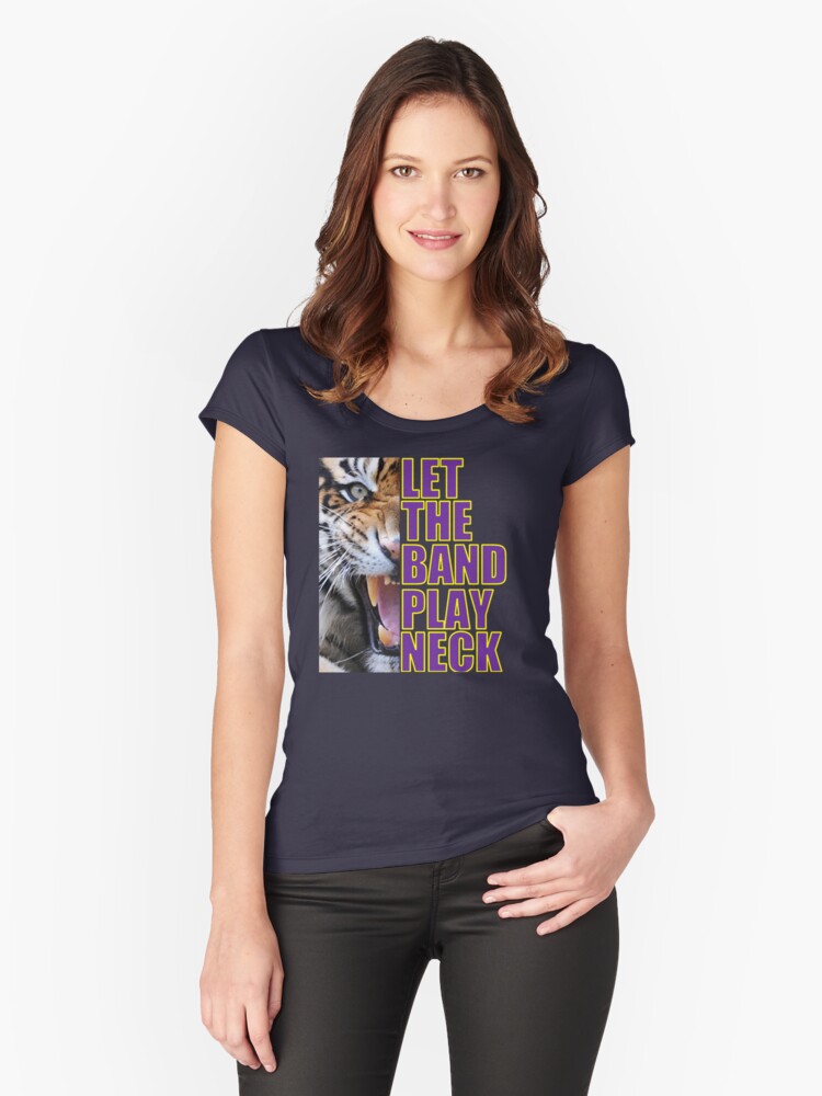 let the band play neck shirt