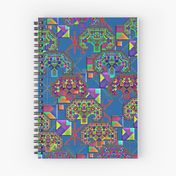 Item preview, "Pythagorean Triples Squares Trees"© designed and sold by Lisa Clark - Thinker Collection STEM Art and MORE.