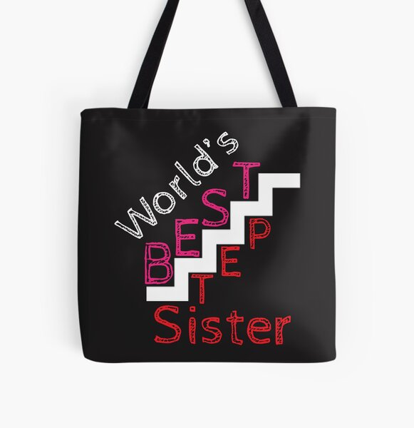 Baby Step Sister Tote Bags for Sale | Redbubble