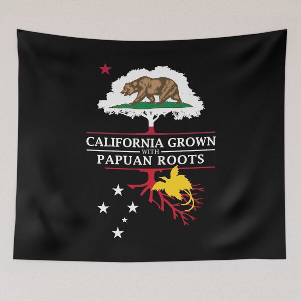 Item preview, California Grown with Papuan Roots designed and sold by ockshirts.