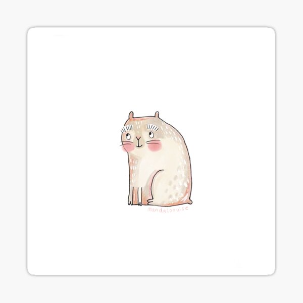 Hamster 1 Sticker