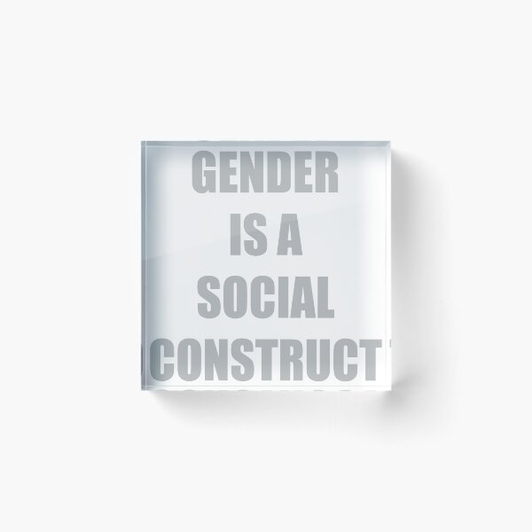 Item preview, Gender is a Social Construct designed and sold by SerpentSkyArts.