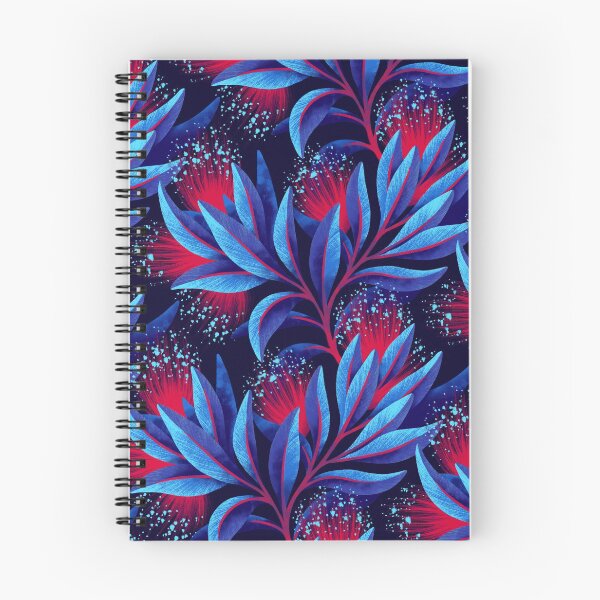 Item preview, Pohutukawa - Red / Blue designed and sold by Andrea Muller.