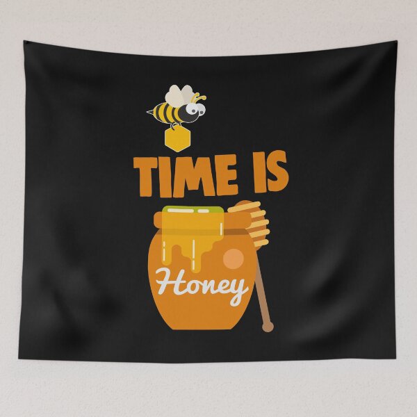 Item preview, Time Is Honey Beekeeper designed and sold by Bendthetrend.
