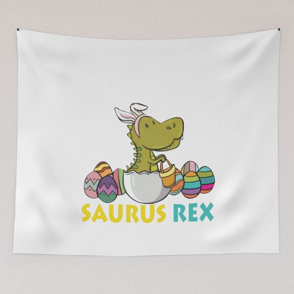 Item preview, Easter Saurus Rex T Rex Dinosaur Bunny Egg Easter Tshirt designed and sold by TeeAmz.