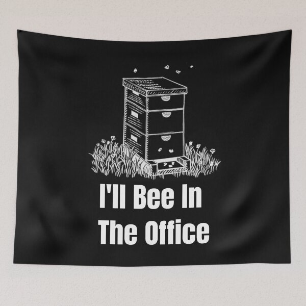 Item preview, Bee In The Office Beekeeper designed and sold by Bendthetrend.