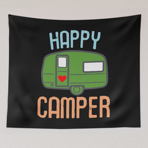 Item preview, Happy Camper Camping designed and sold by Bendthetrend.