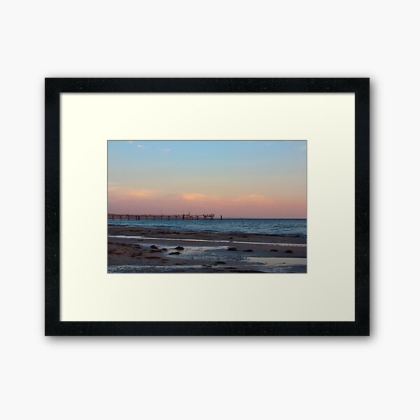Item preview, Glenelg Jetty at Dusk designed and sold by Isabella Teng.