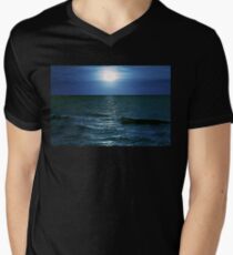 Ostsee T-Shirt mit V-Ausschnitt für Männer