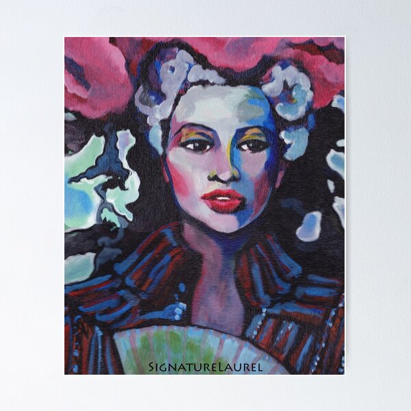 Item preview, Colorful Lady designed and sold by signaturelaurel.
