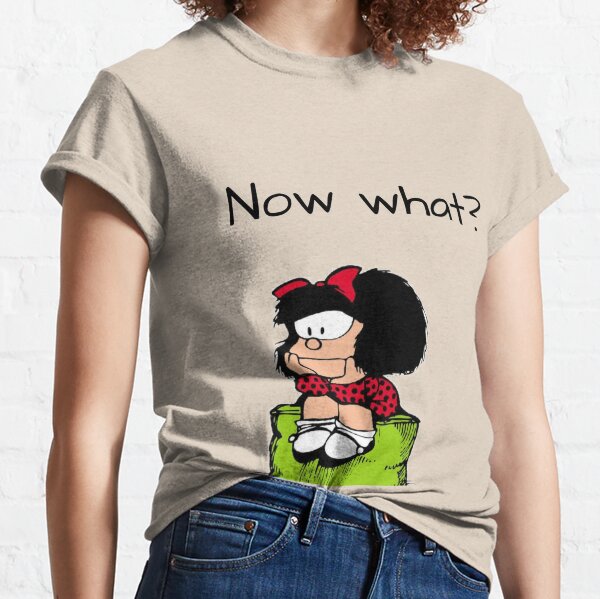 Mafalda thinking Classic T-Shirt