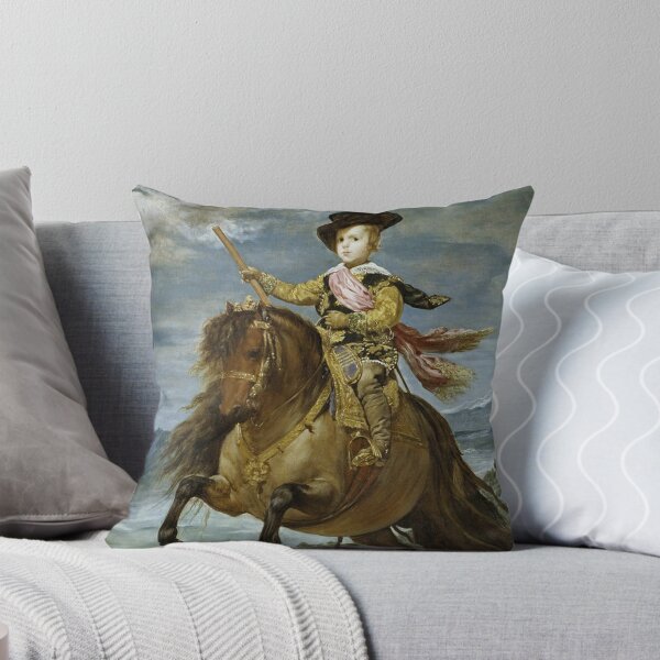 Item preview, Infant Baltasar Carlos son of king Felipe IV and queen Isabella on horseback by Diego Velazquez designed and sold by Vintage Designs +.