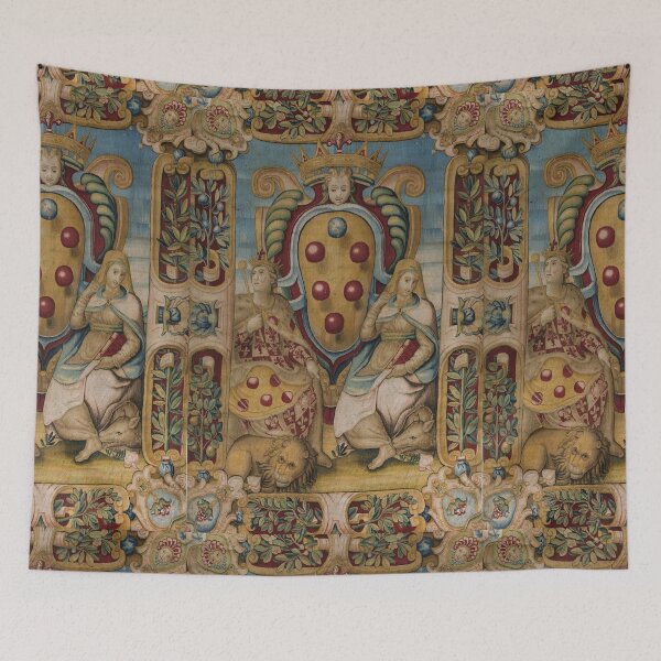 Item preview, Medici Tapestry art designed and sold by Vintage Designs +.