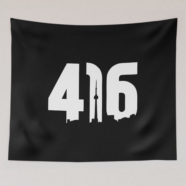 Item preview, 416 logo Toronto skyline designed and sold by fazaco.
