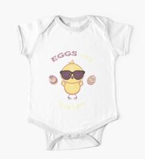 Eggs-Ray Vision Ostern Küken Eier Geschenk Mädchen Frauen Kinder Baby Body Kurzarm