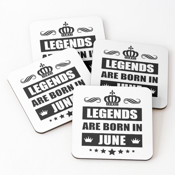 Item preview, Legends Are born In June designed and sold by TheArtism.