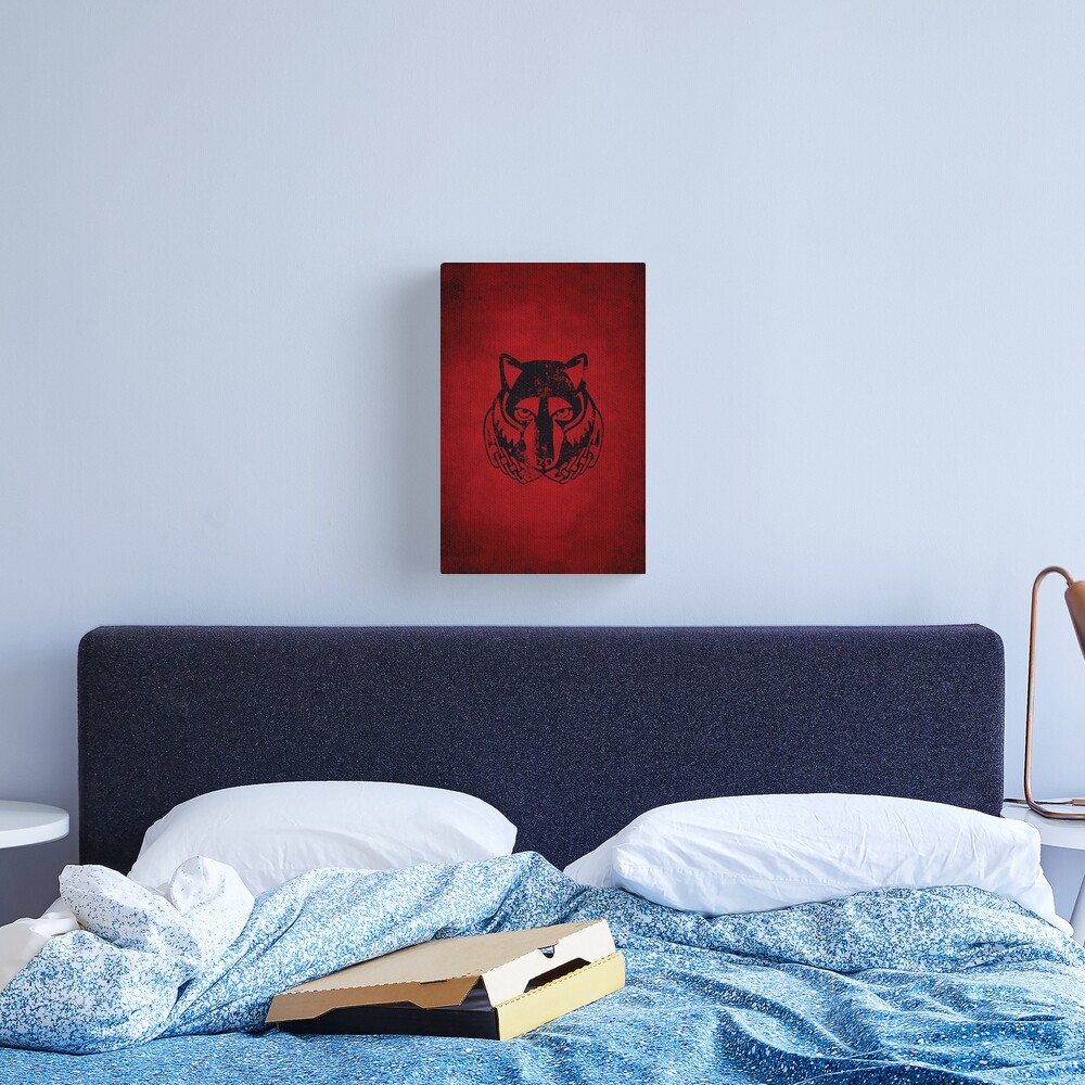 Solitude Logo · Distressed Canvas Print