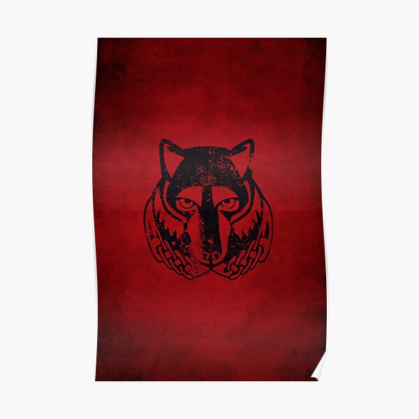 Solitude Logo · Distressed Poster