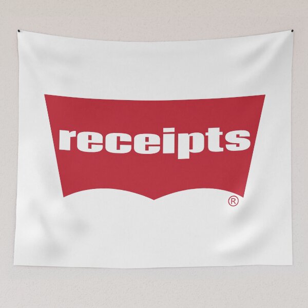 Item preview, Receipts Meaning Digital Proof Of Something Seen Words Millennial Use designed and sold by ProjectX23.