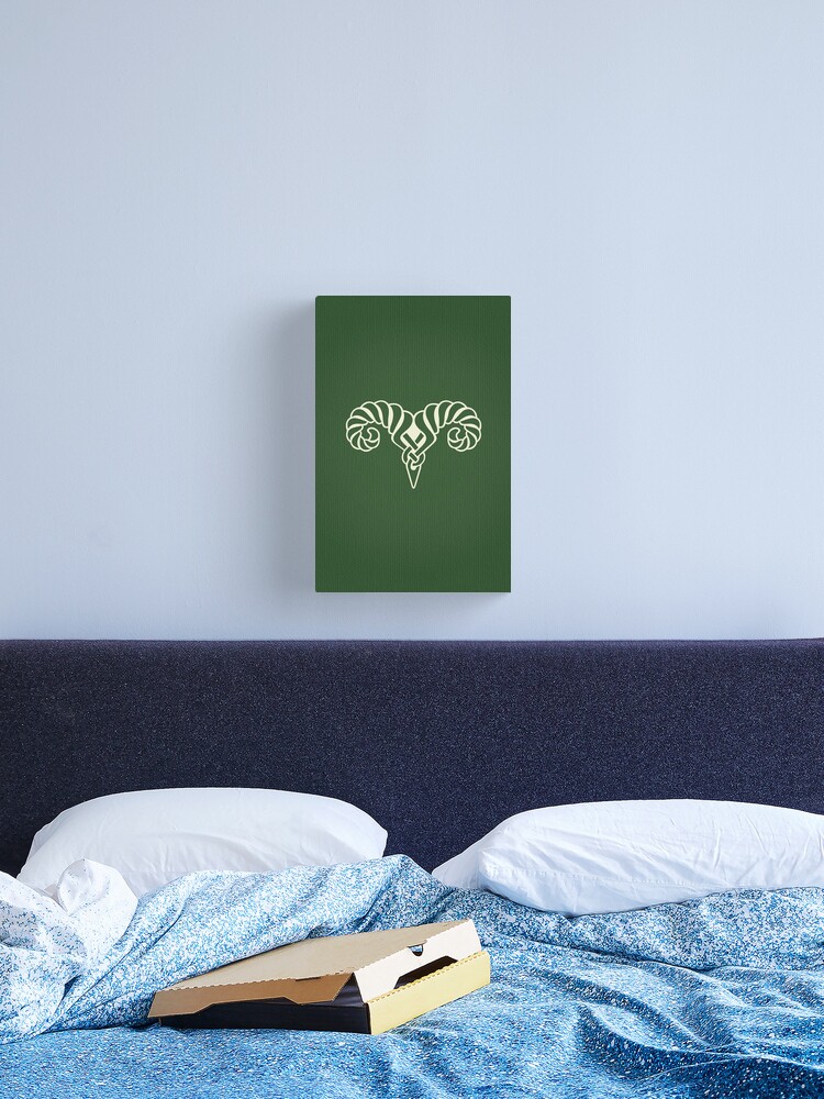 Thumbnail 2 of 3, Canvas Print, Markarth Logo designed and sold by Logogami.