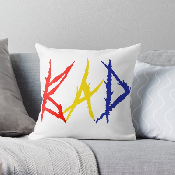 XxxTentacion - Bad Vibes forever New logo, colourful Throw Pillow