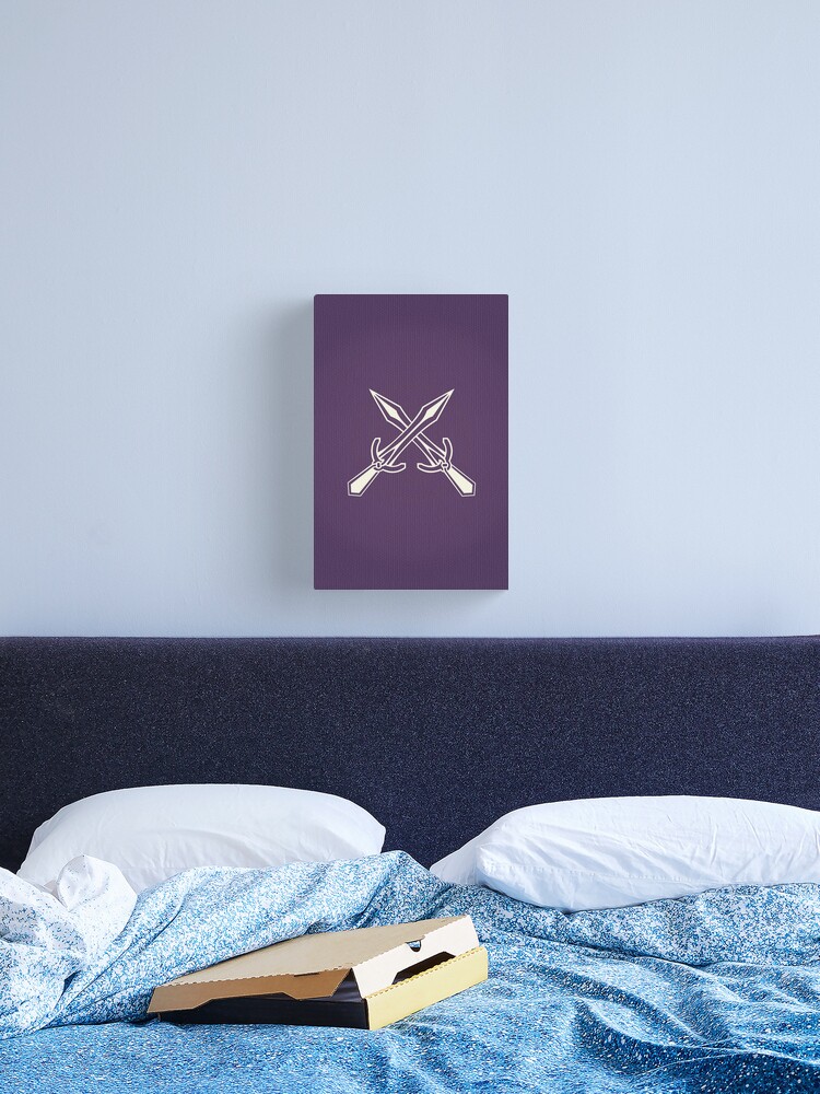 Thumbnail 2 of 3, Canvas Print, Riften Logo designed and sold by Logogami.