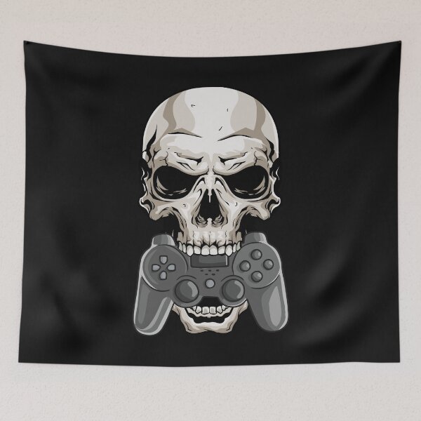 Item preview, Gamer Skull designed and sold by Bendthetrend.