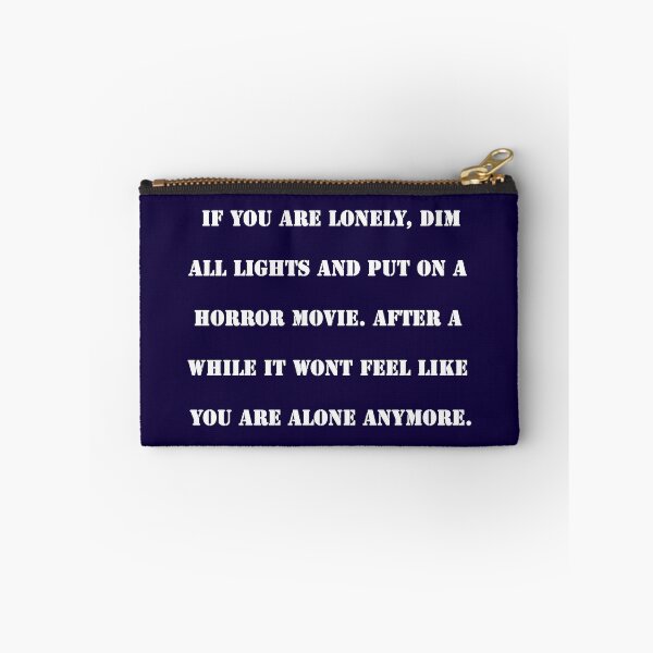 Item preview, Best Funny Humor Horror movie Lonely memes  designed and sold by BubblynBloom.