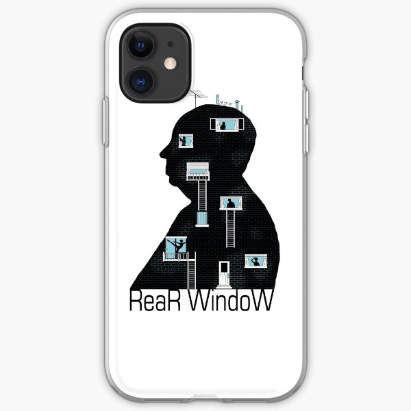 Rear Hitchcock iPhone Soft Case