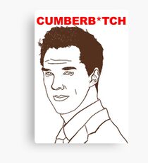 Cumberb*tch Canvas Print