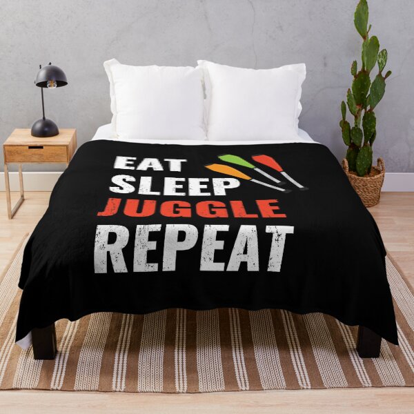 Item preview, Juggling Club Design - Eat Sleep Juggle Repeat designed and sold by EstelleStar.