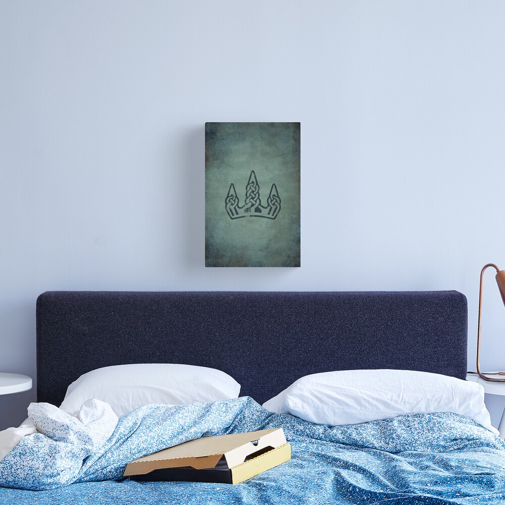 Winterhold Logo · Distressed Canvas Print