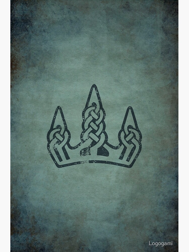 Thumbnail 3 of 3, Canvas Print, Winterhold Logo · Distressed designed and sold by Logogami.