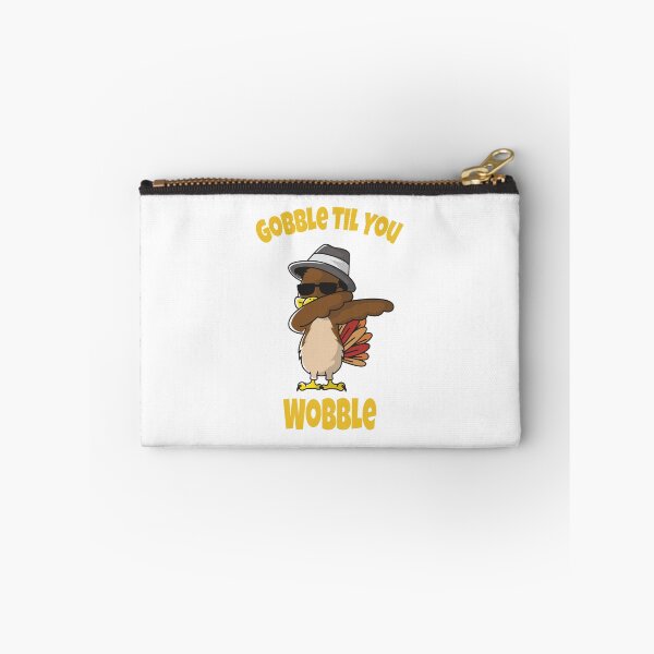 Item preview, Gobble Til You Wobble Thanksgiving Tee designed and sold by MerchQueDesigns.