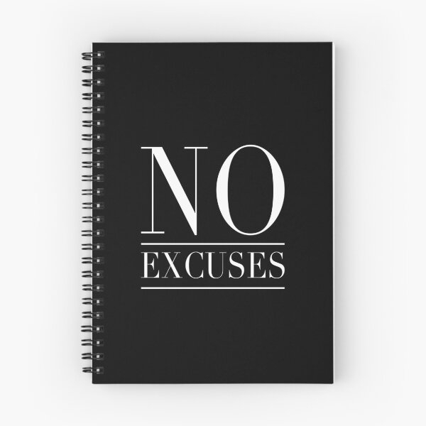 Item preview, No excuses - No excuses mindset designed and sold by Shirt-Expert.