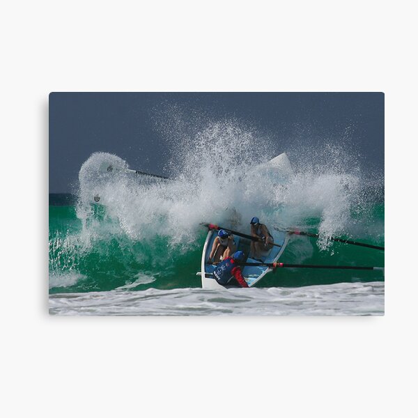 St Kilda gets a shower Canvas Print