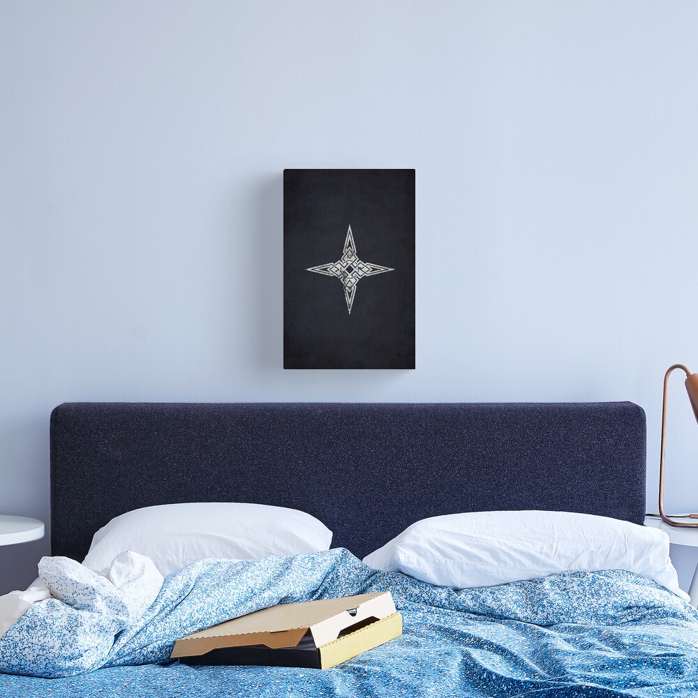 Dawnstar Logo · Distressed Canvas Print