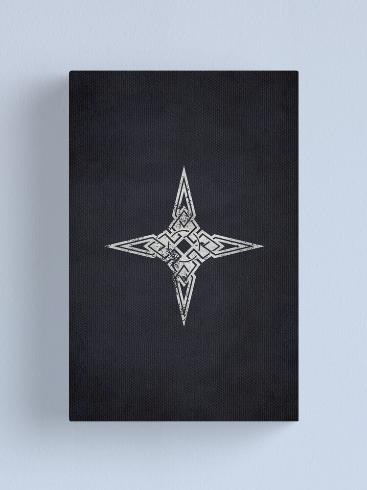 Alternate view of Dawnstar Logo · Distressed Canvas Print